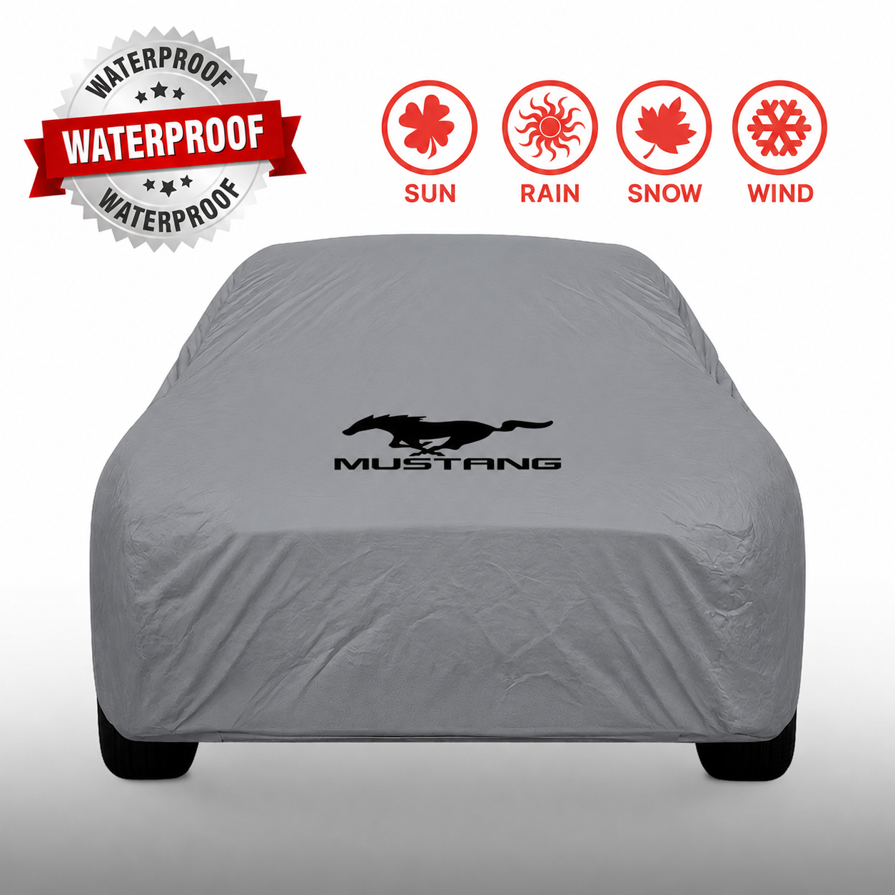 Mustang Outdoor Car Cover – Waterproof & Custom Fit