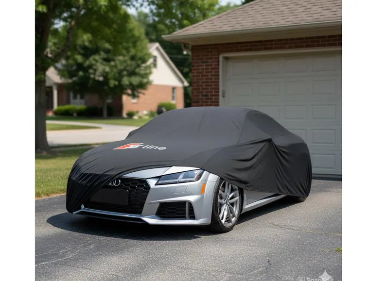 Indoor car Cover For Audi - Fits For RS3 RS4 RS5 RS6 RS7 Q2 Q3 Q4 Q5 Q6 Q7 Q8 Made To Measure