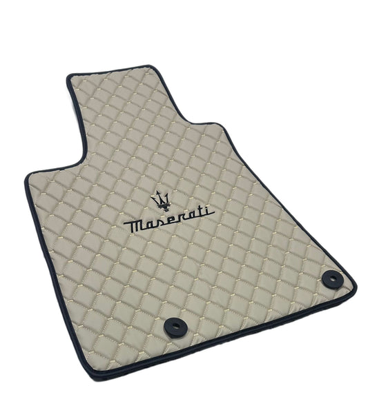 For Maserati Grecale (2022 - Present ) Car Floor Mats Custom fit Leather for all Maserati Model Waterproof Carpet Liner