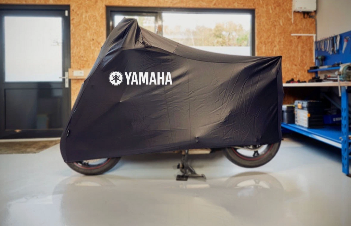 Yamaha Motorcycle Protective Outdoor Cover – Rain, Sun & Dust Resistant