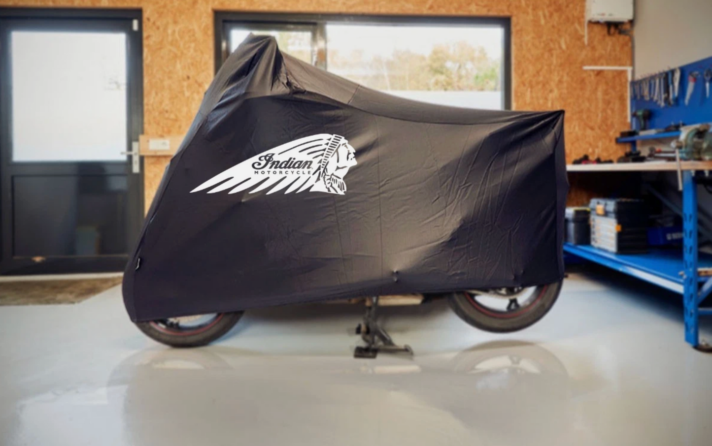 Indian Motorcycle Protective Outdoor Cover – Rain, Sun & Dust Resistant
