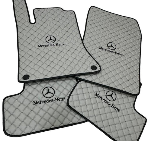 For Mercedes Benz EQS 2021-2025 Car Floor Mats Custom fit Leather for all Mercedes Benz Model Waterproof Carpet Liner