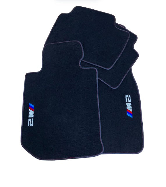 For BMW M Series Carpet Floor Mats Velour M2 M3 M4 M5 M6 M8