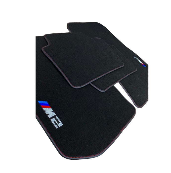 For BMW M Series Carpet Floor Mats Velour M2 M3 M4 M5 M6 M8