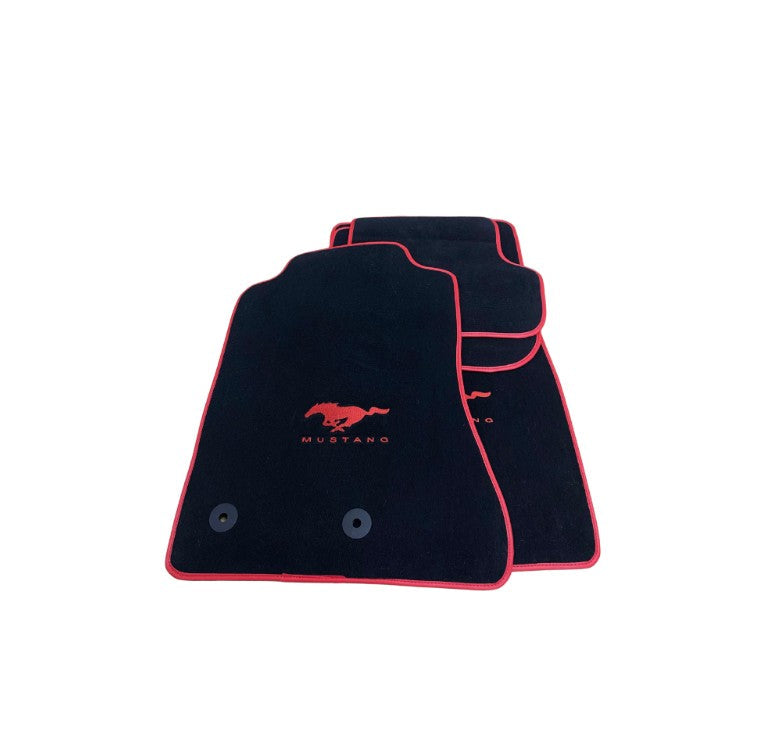 For All Mustang Model Carpet Car Floor Mats Custom fit for Mustang Model Carpet Liner