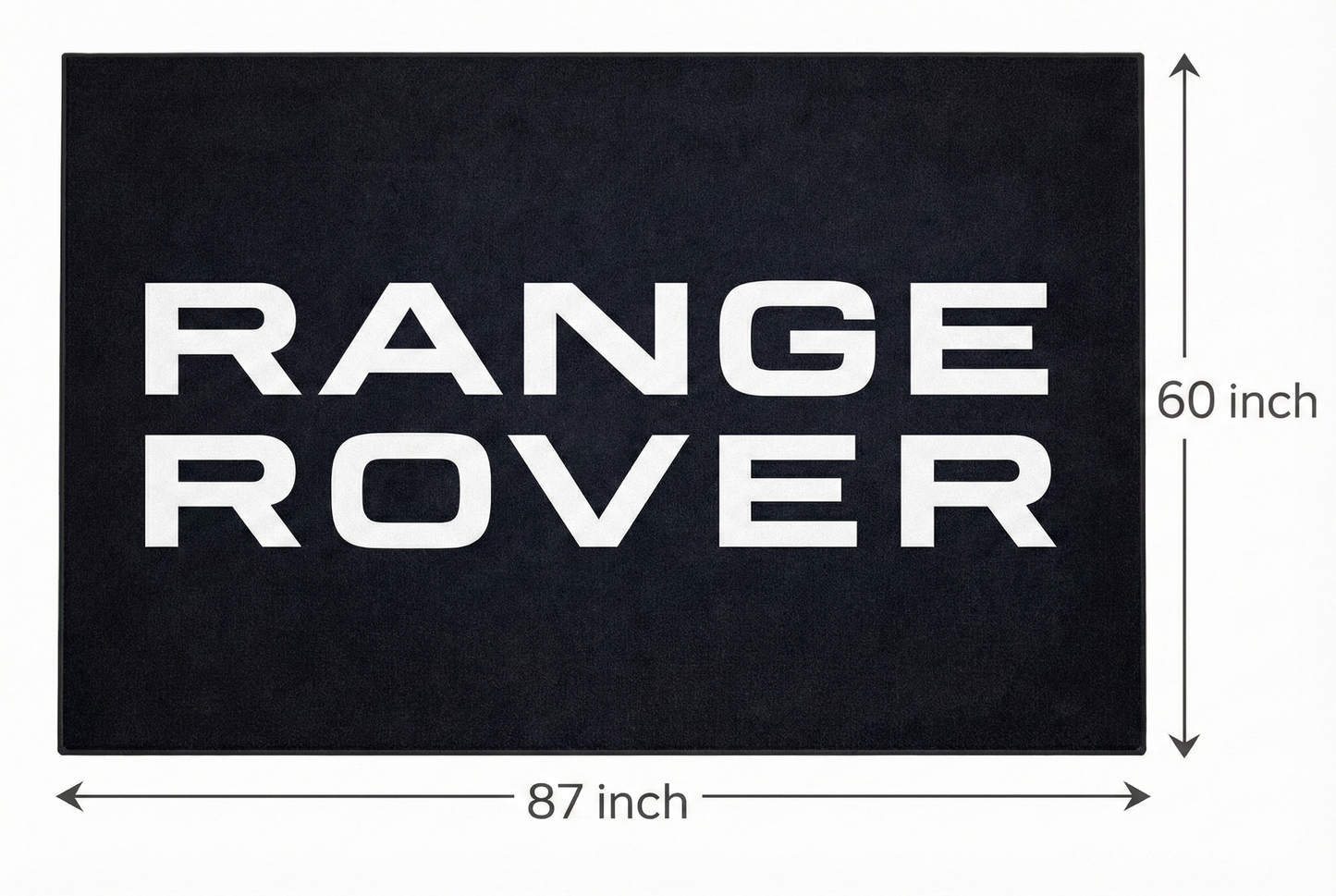 Range Rover Luxury Rug 60×87 INCH Home, Garage & Display Carpet