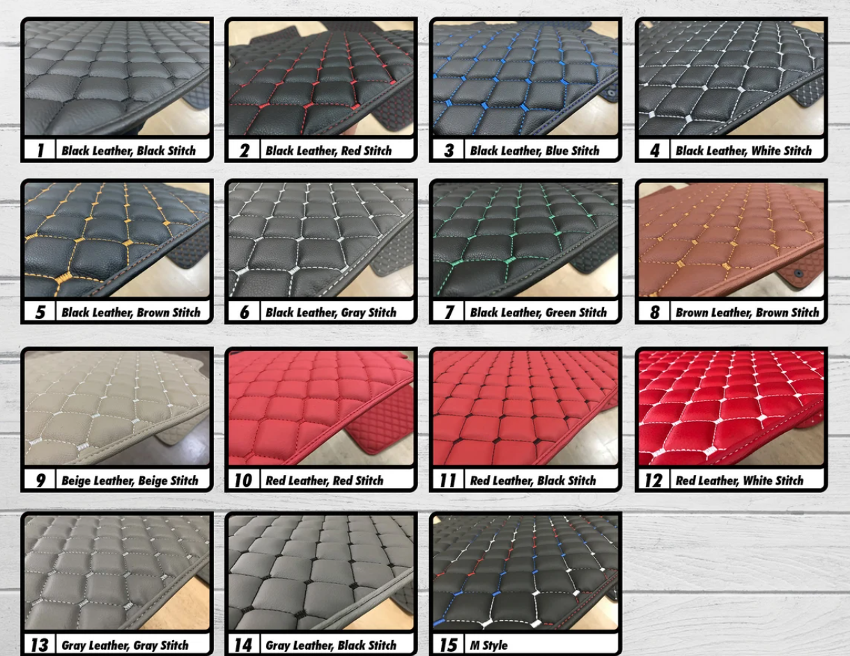 For Mercedes Benz All Mercedes Benz Model Cargo Liner, Leather Trunk Mat