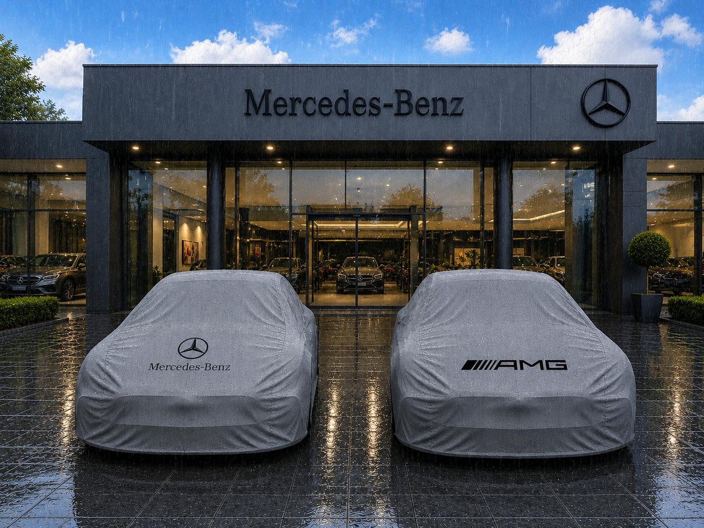 Mercedes Benz Outdoor Waterproof Car Cover Custom Fit