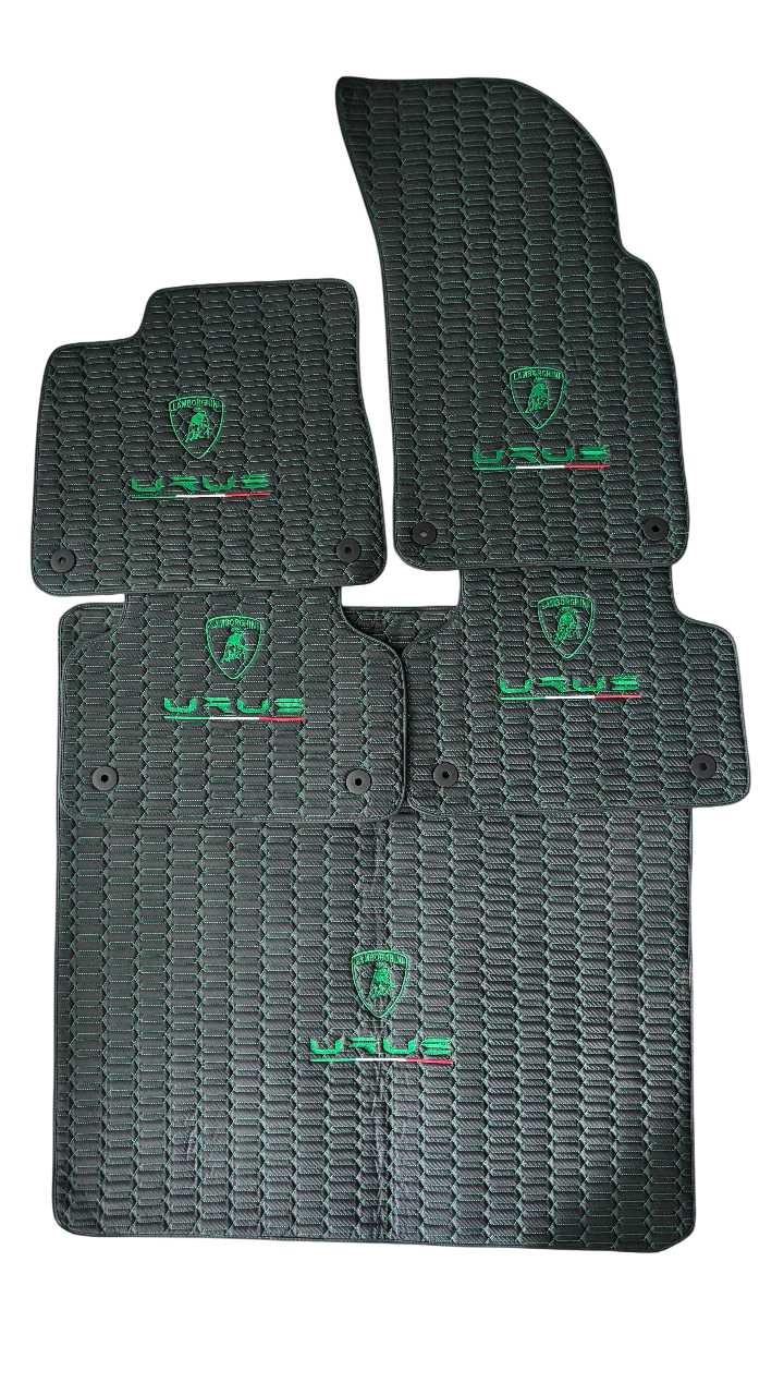 Lamborghini Urus Leather Floor Mats Set Trunk Mat Waterproof Car Mats for all Urus Series