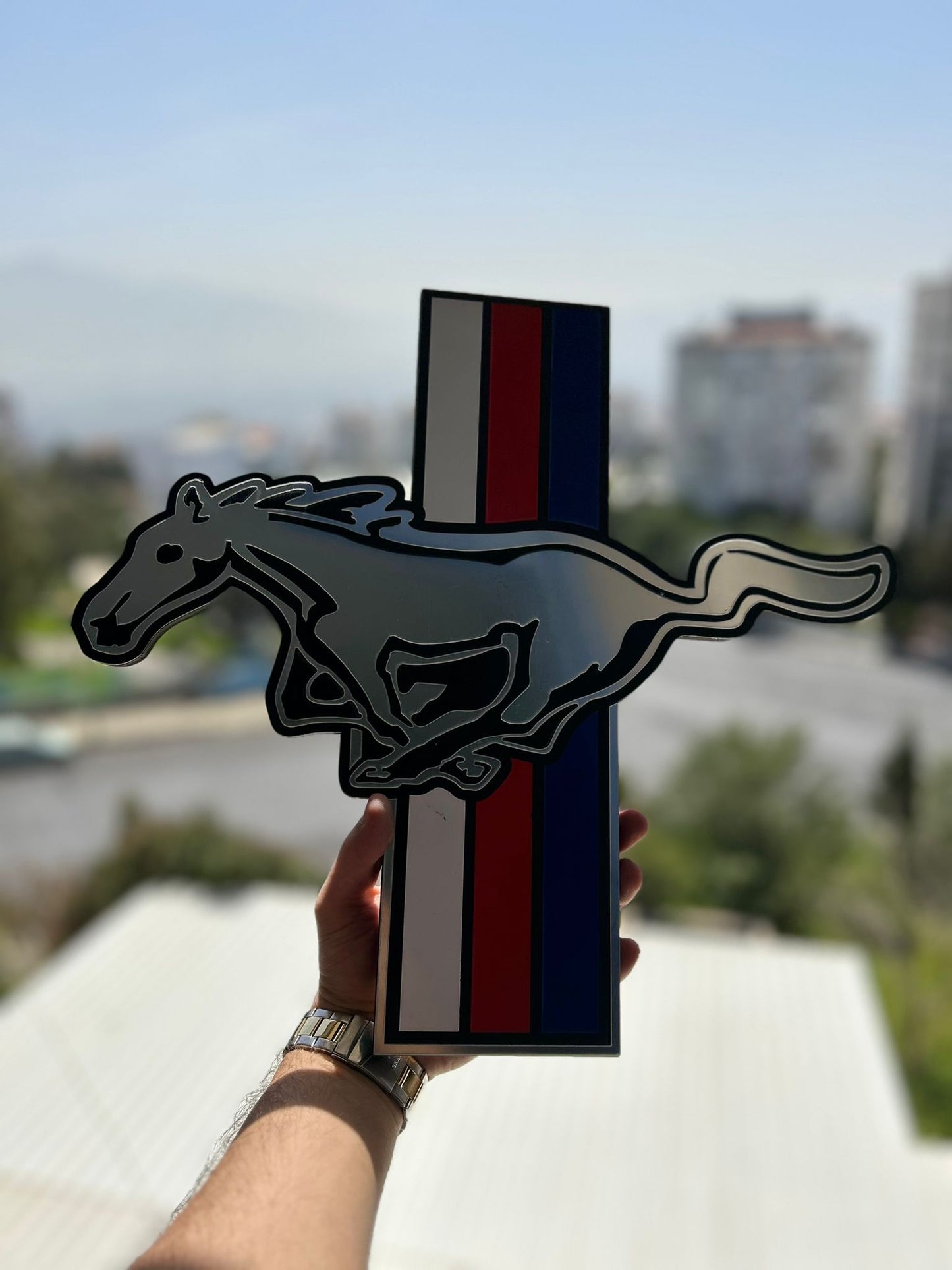 Mustang Wall Sign for Garage – Premium Wall Decor for Car Enthusiasts