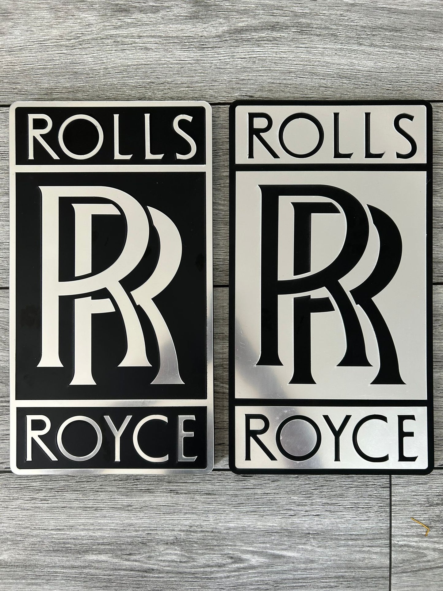 Rolls Royce Wall Sign for Garage – Premium Wall Decor for Car Enthusiasts