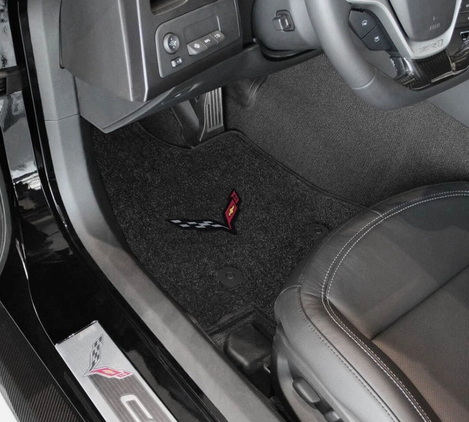 Corvette C7 (2014-2019) Model Carpet Car Floor Mats Custom fit for Corvette C7 Model Carpet Liner