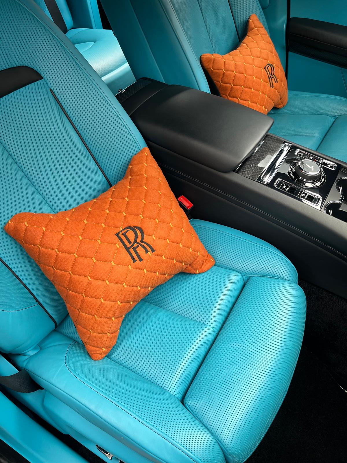 For Rolls Royce Velvet Pillows for Cars - Premium Comfort and Style (2 PCS)