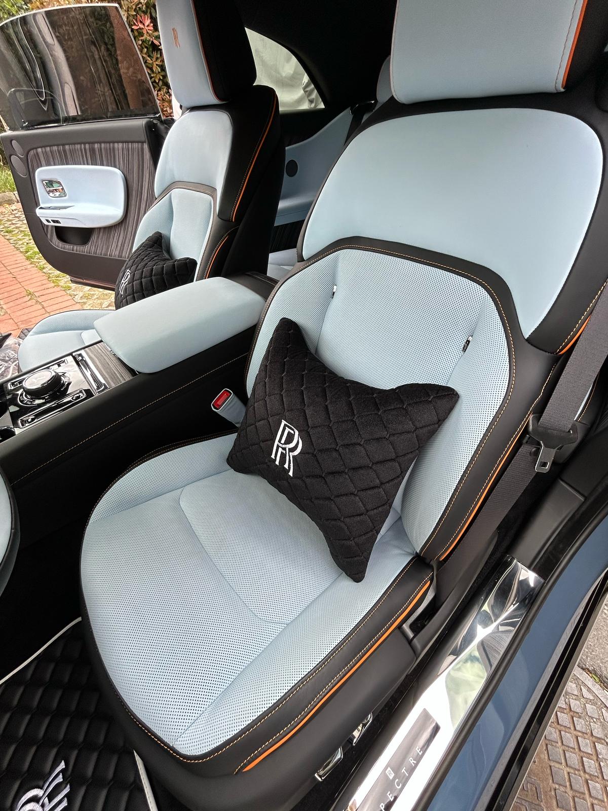 For Rolls Royce Velvet Pillows for Cars - Premium Comfort and Style (2 PCS)