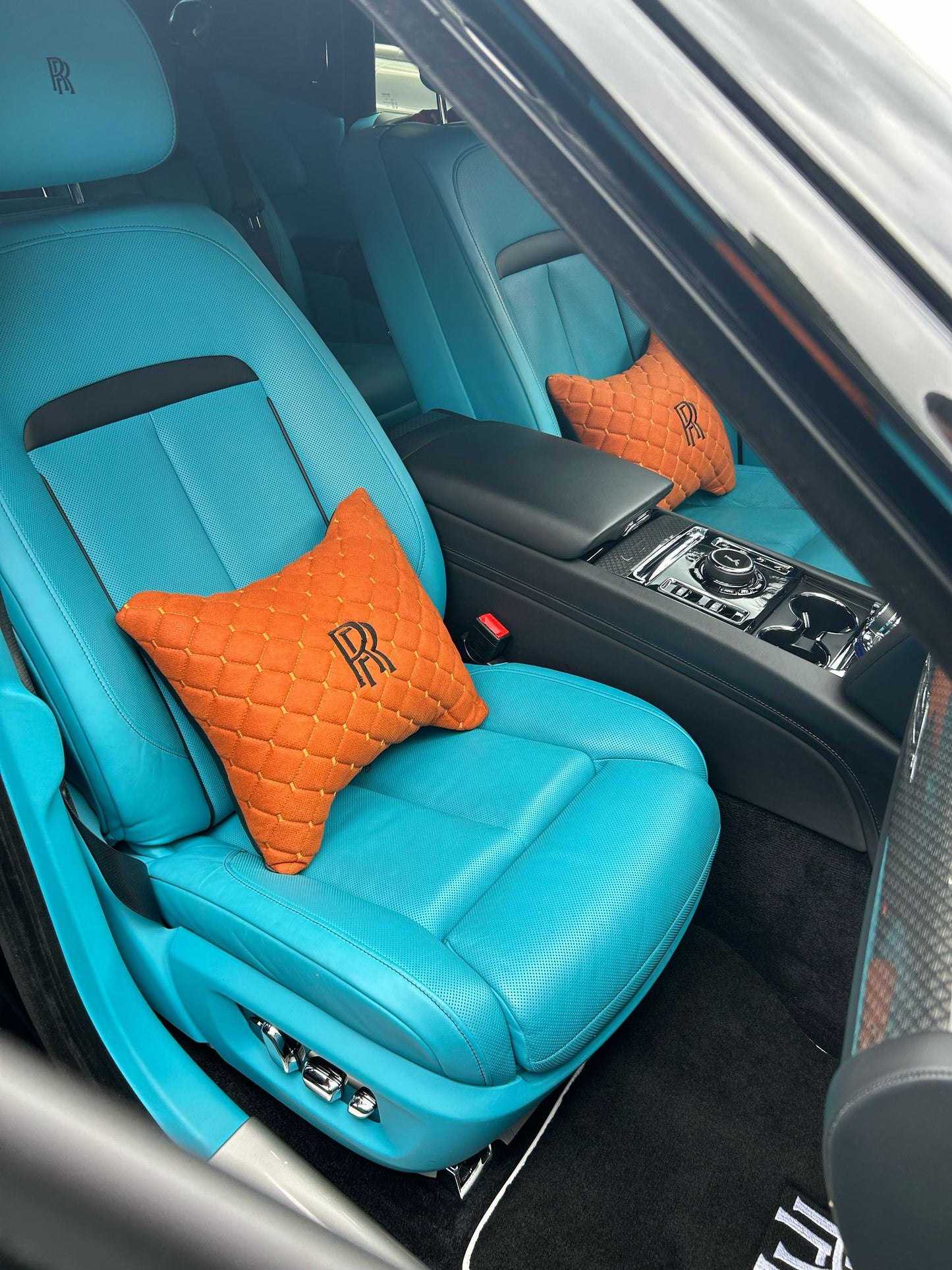For Rolls Royce Velvet Pillows for Cars - Premium Comfort and Style (2 PCS)