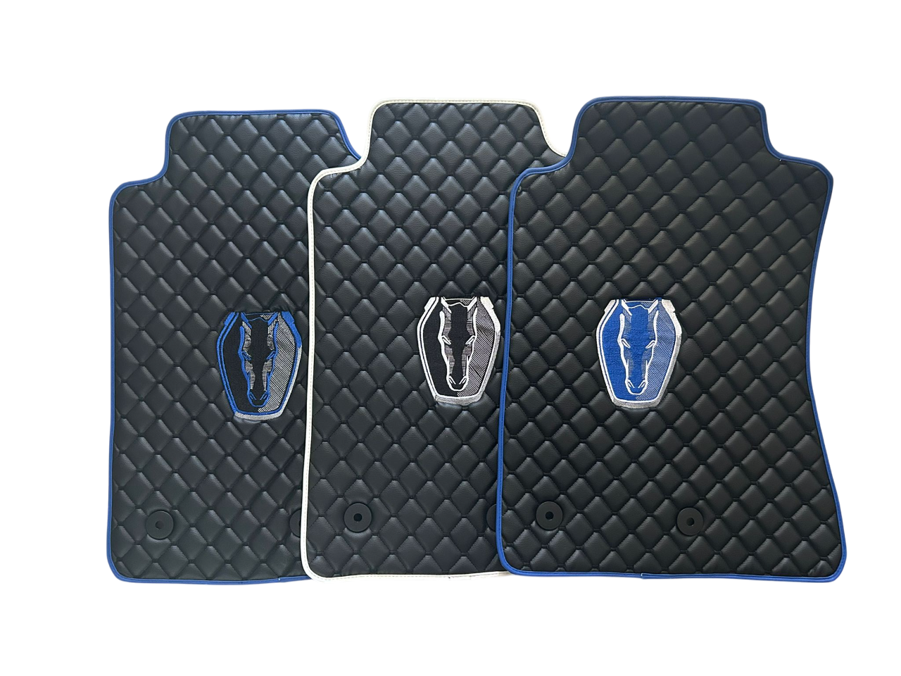 Mustang Dark Horse Leather Floor Mats Custom Waterproof Car Mats for all DarkHorse Series