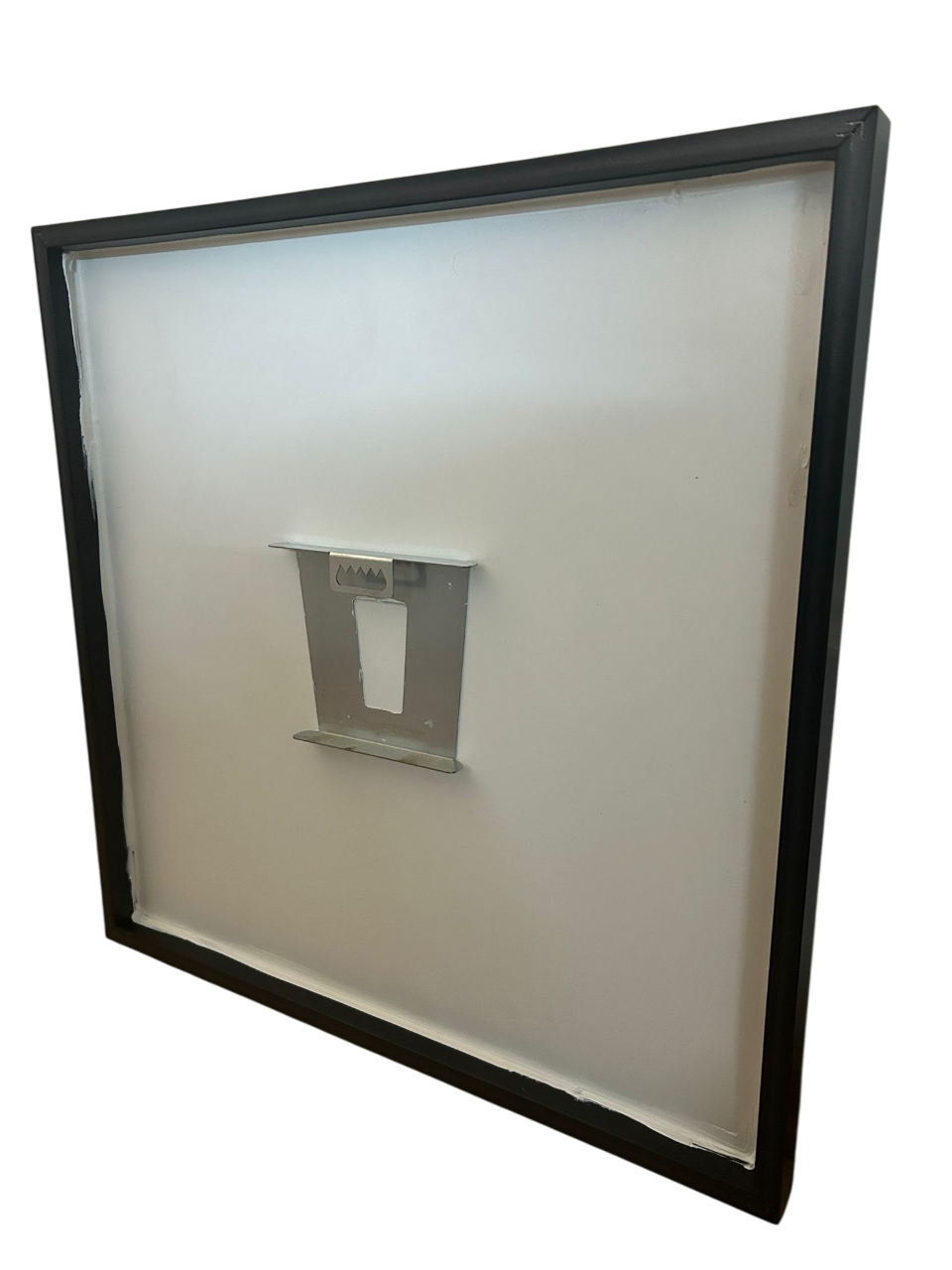 Ferrari Tempered Glass Picture 50x50 CM with BLACK FRAME