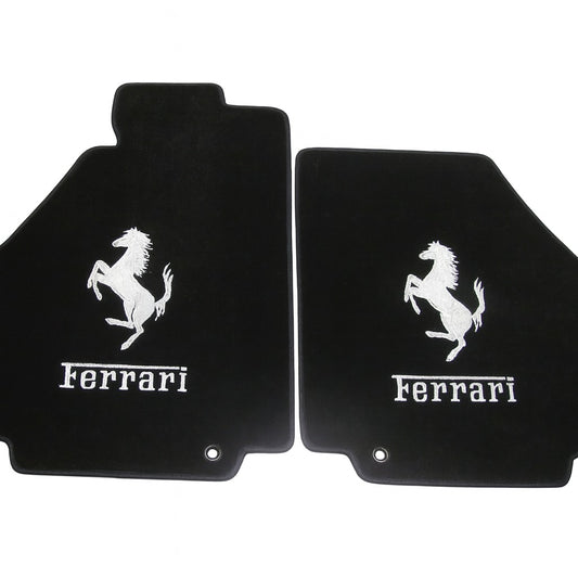 Ferrari Floor Mats Custom Fit Ferrari Carpet Velour Mats with Custom Stitch