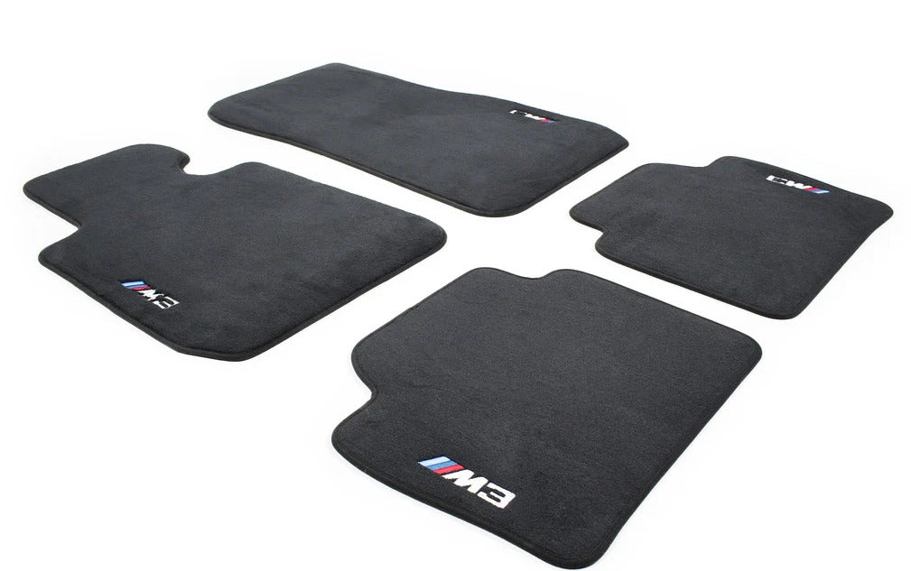 For BMW M Series Carpet Floor Mats Velour M2 M3 M4 M5 M6 M8