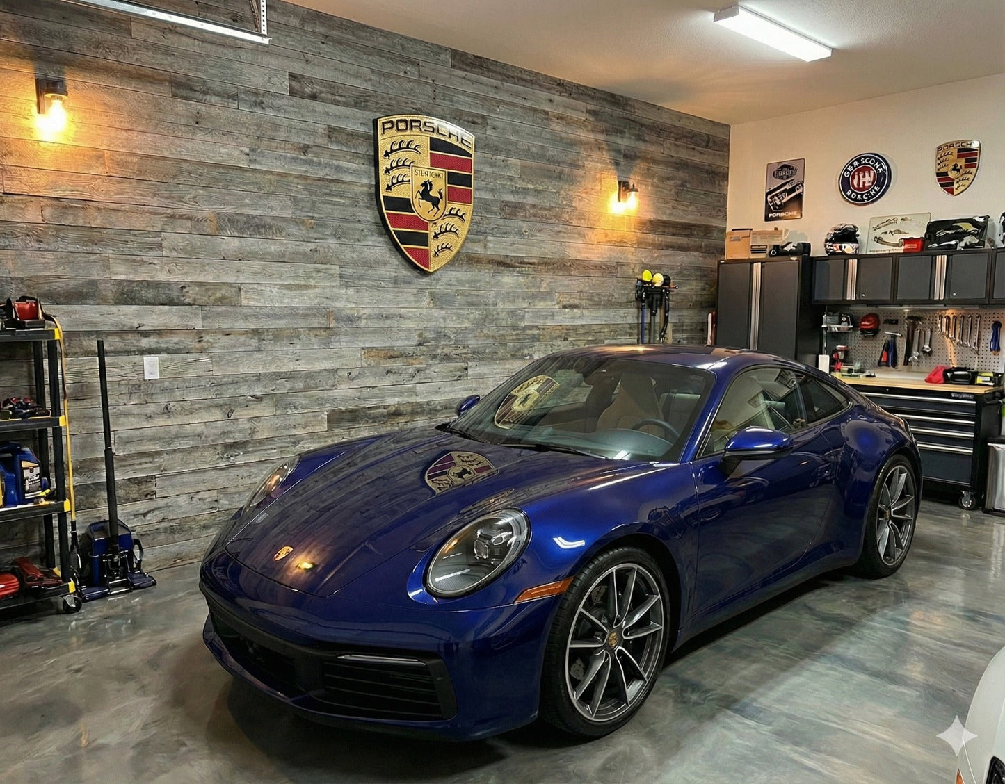 Porsche Wall Art Deco