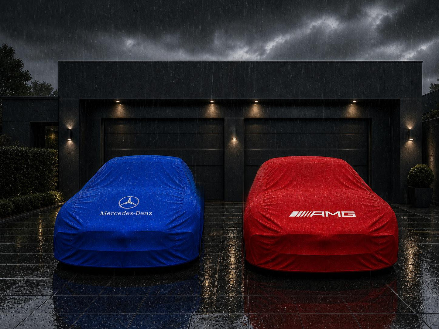 For Mercedes Benz Outdoor Car Cover Waterproof & Custom Fit