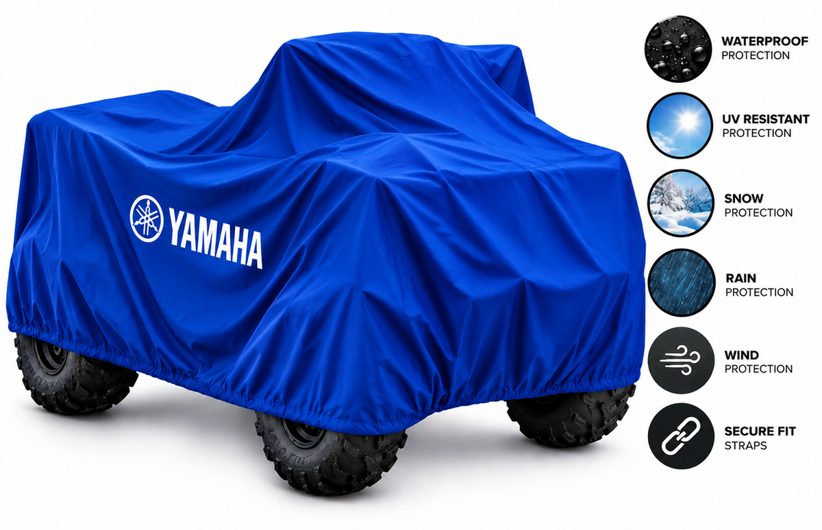 Yamaha ATV Outdoor Cover – Waterproof All-Weather Quad Cover | Custom Fit