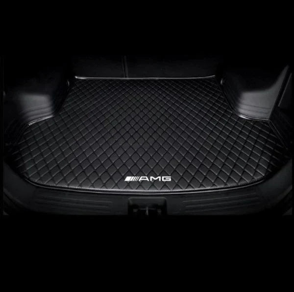 For Mercedes Benz All Mercedes Benz Model Cargo Liner, Leather Trunk Mat