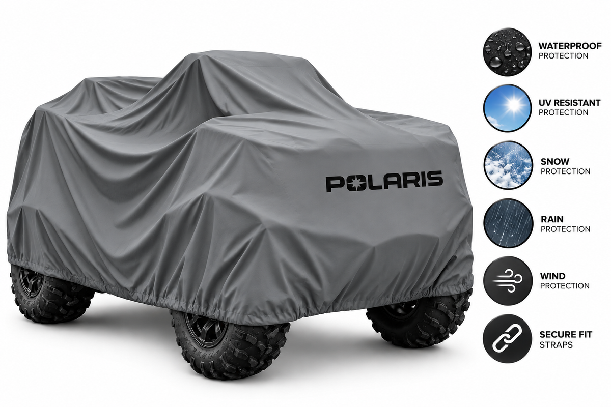 Polaris ATV Outdoor Cover – Waterproof All-Weather Protection | Custom Fit