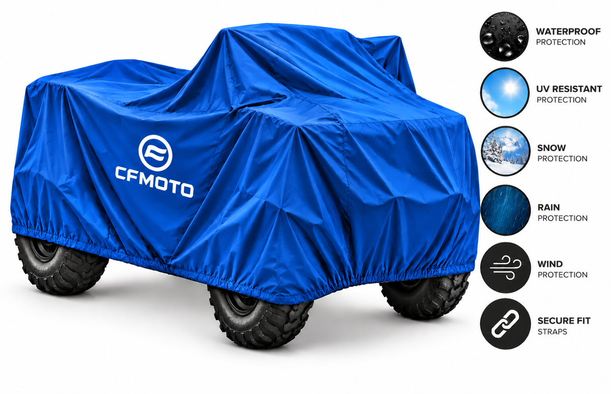 CFMOTO ATV Outdoor Cover – Waterproof All-Weather Quad Cover | Custom Fit