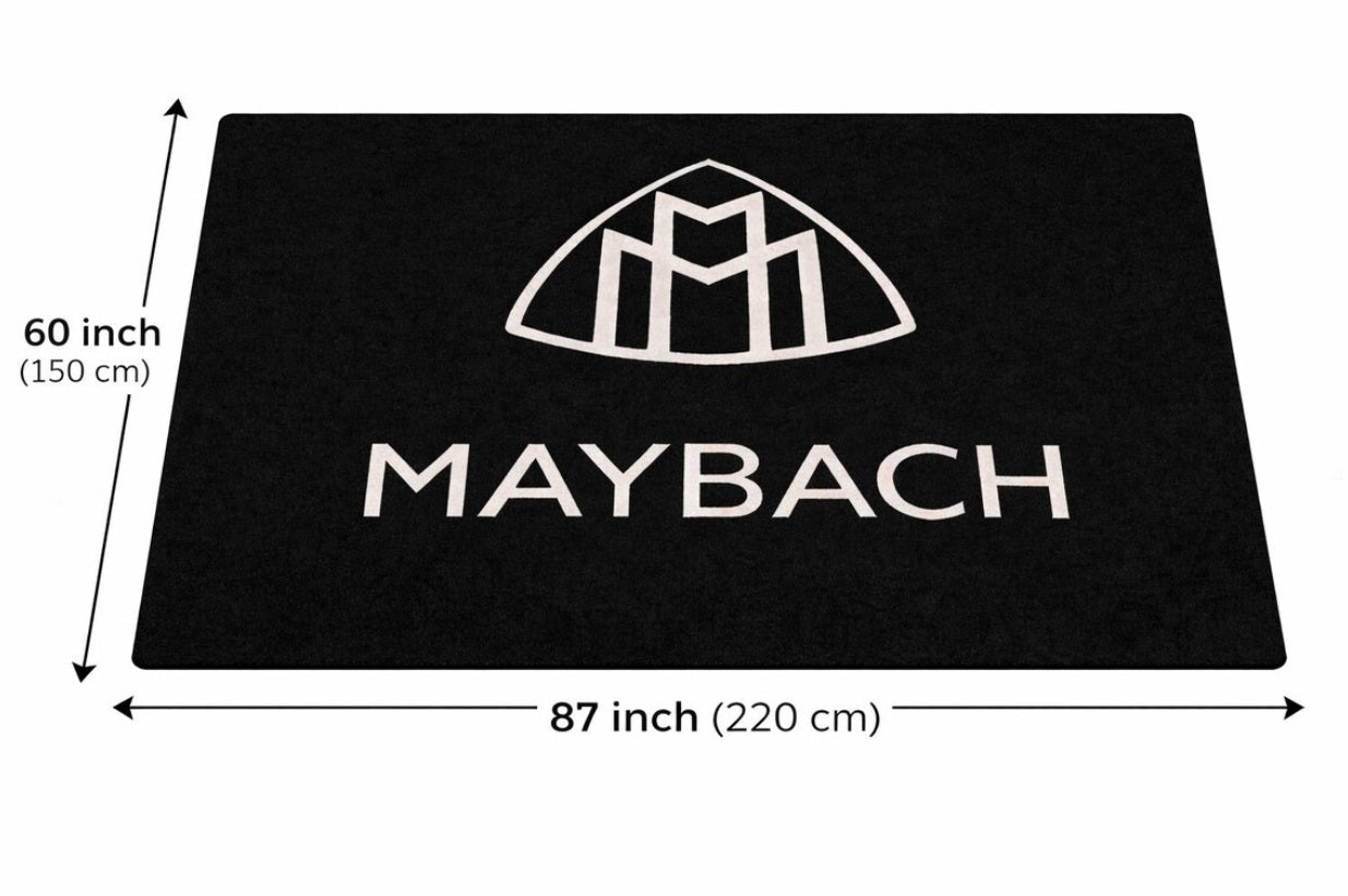 Maybach Luxury Rug 60×87 INCH Home, Garage & Display Carpet