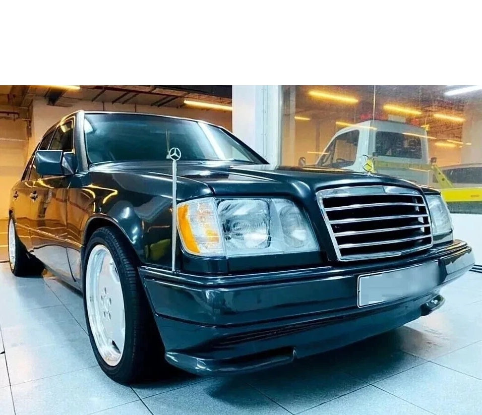 Chrome Parking Pole for Mercedes-Benz – Vintage Stainless Steel Accessory