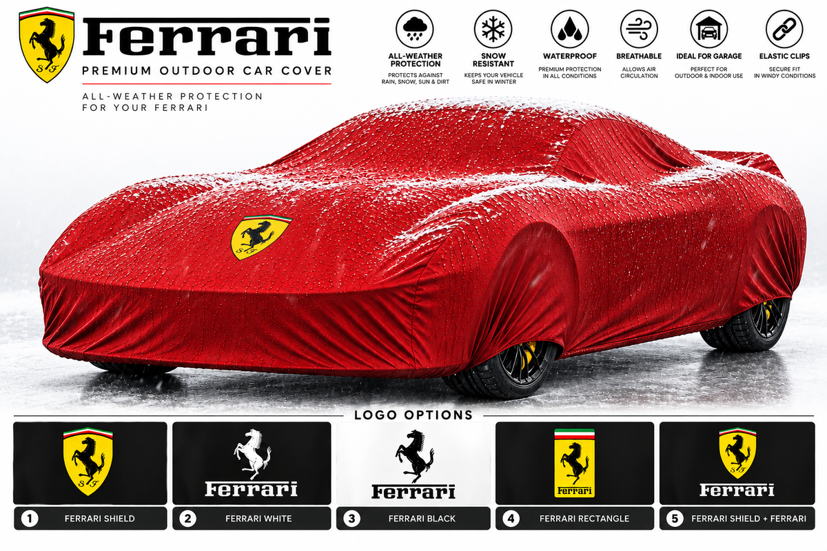 Ferrari Car Cover Waterproof & Custom FİT