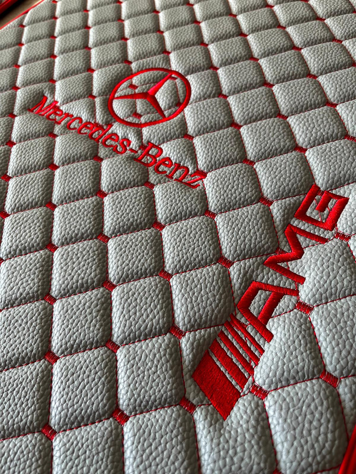 For AMG GT Series Car Floor Mats Custom fit Leather for all Mercedes Benz AMG Model Waterproof Carpet Liner