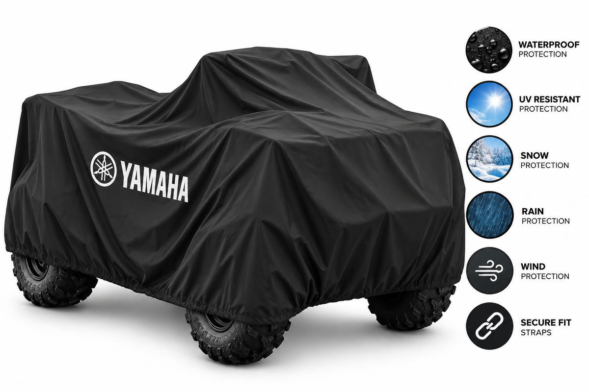 Yamaha ATV Outdoor Cover – Waterproof All-Weather Quad Cover | Custom Fit