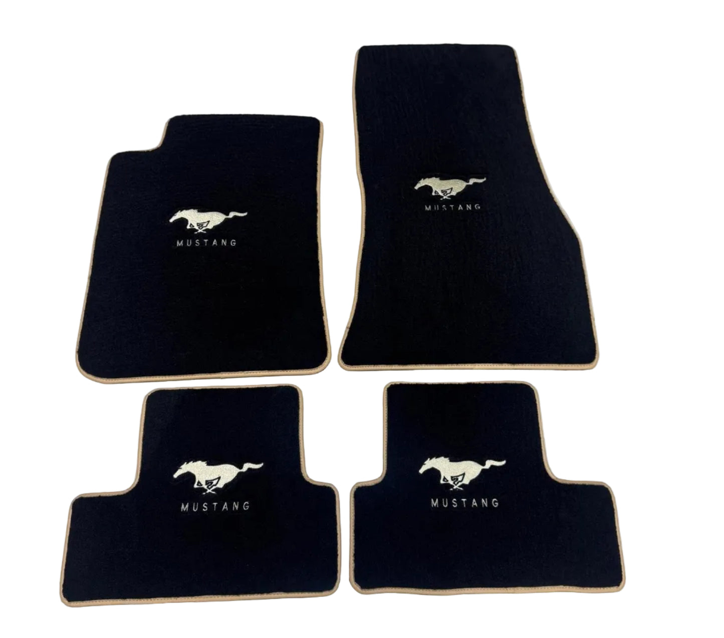 For All Mustang Model Carpet Car Floor Mats Custom fit for Mustang Model Carpet Liner