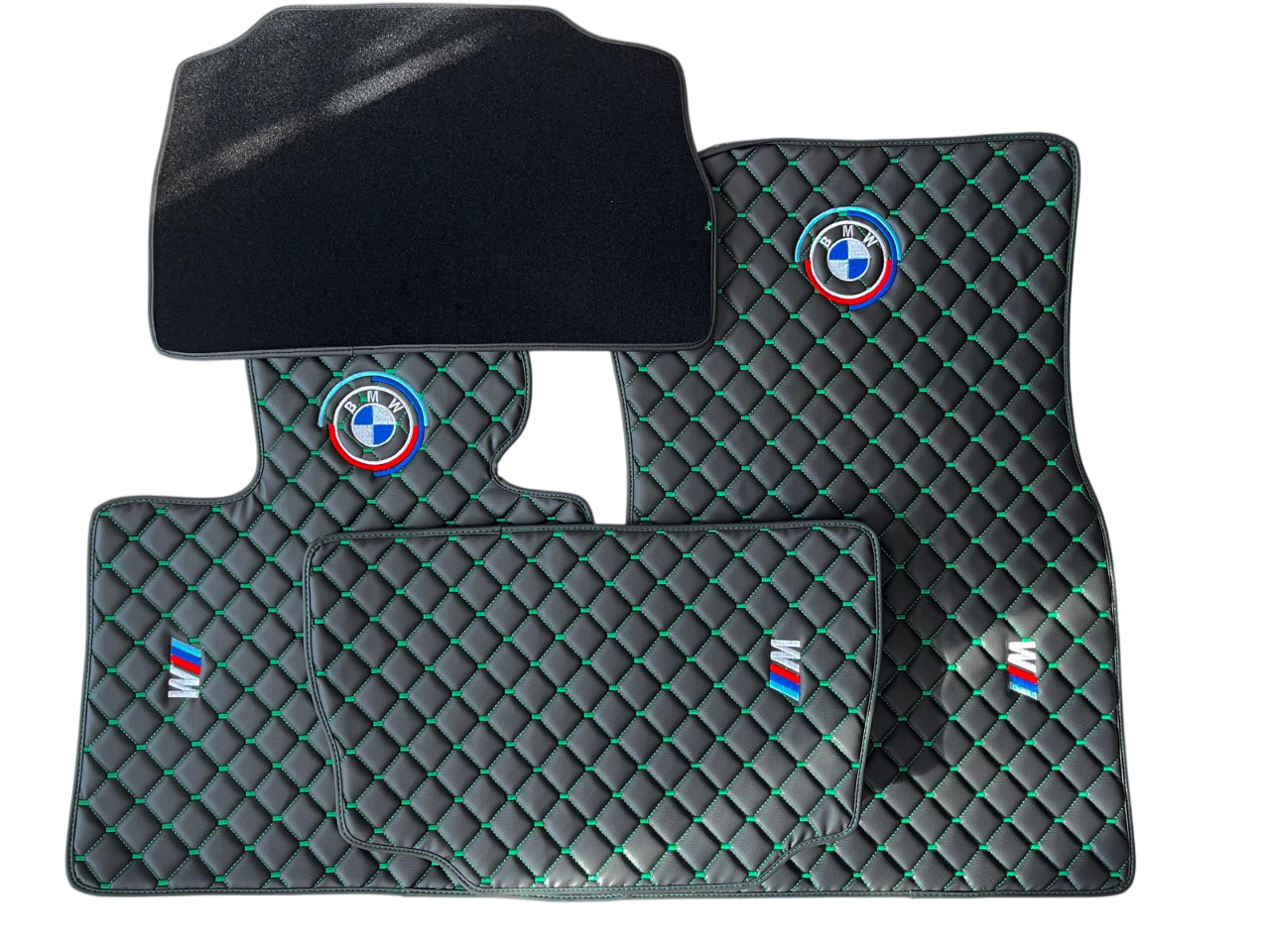 For BMW M5 Leather Car Floor Mats Custom Fit Waterproof