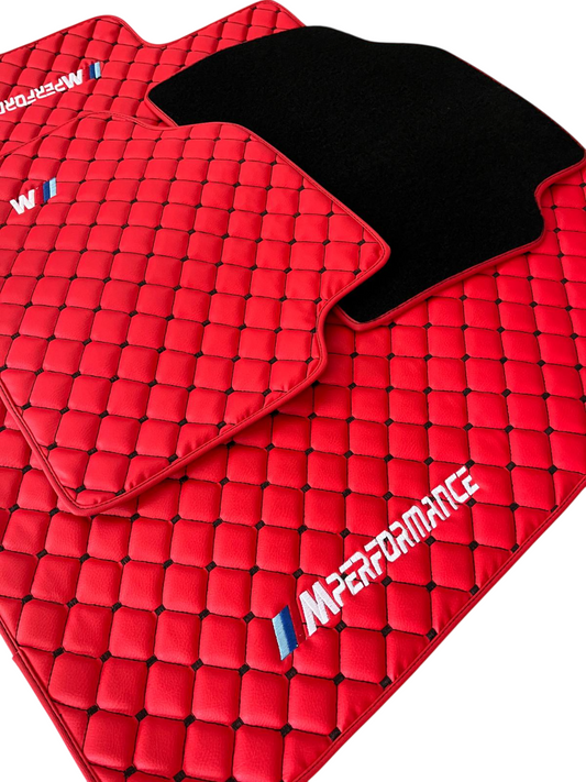 For BMW M6 Leather Car Floor Mats Custom Fit