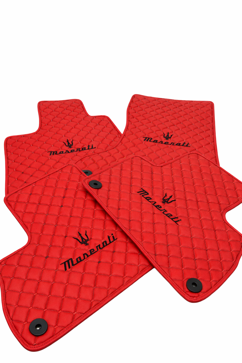 For Maserati Grecale (2022 - Present ) Car Floor Mats Custom fit Leather for all Maserati Model Waterproof Carpet Liner