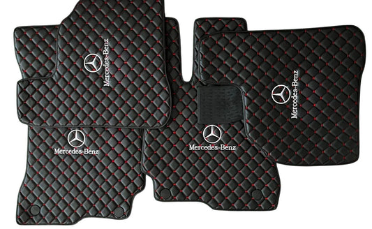 For Mercedes Benz E Series COUPE W207 2013-2017 Car Floor Mats Custom fit Leather for all Mercedes Benz Model Waterproof Carpet Liner