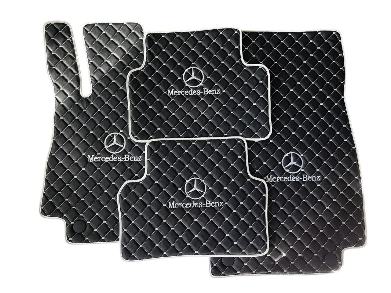 For Mercedes Benz CLA C118 2019-2025 Car Floor Mats Custom fit Leather for all Mercedes Benz Model Waterproof Carpet Liner