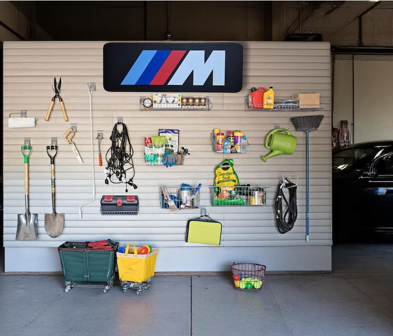 BMW M Wall Sign for Garage – Premium Wall Decor for Car Enthusiasts
