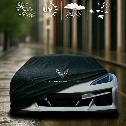 CORVETTE C8 ERAY Waterproof Car Cover - Custom Fit