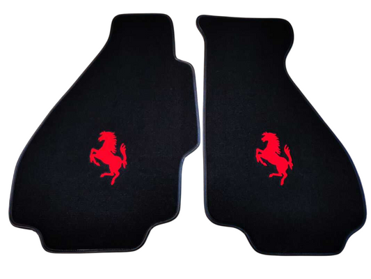 Ferrrari Portofino Floor Mats Custom Fit Ferrari Carpet Velour Mats with Custom Stitch