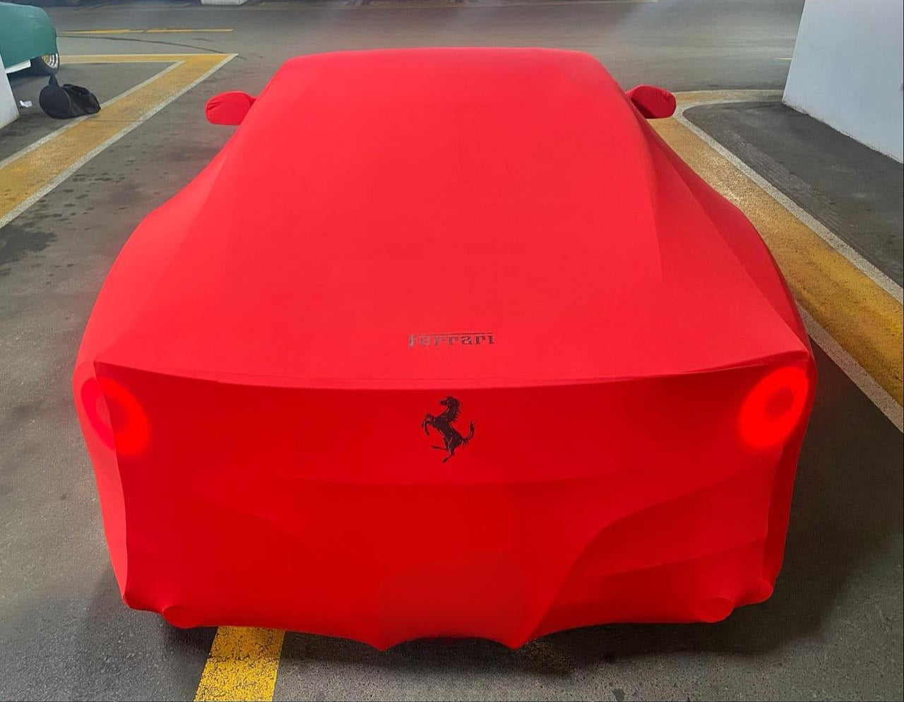 Premium Ferrari Cover Custom Fit For all Model - High Quality 3 Layer Velvet